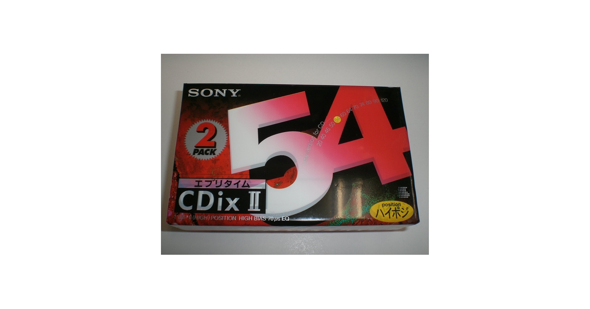 SONY HF2 ハイポジション SONY HF2 ハイポジション SONY HF2 ハイポジション